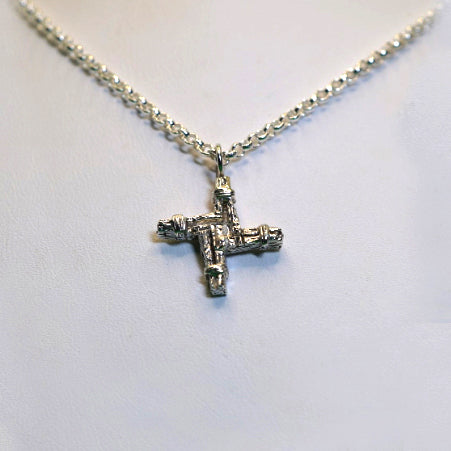 Tim & Mabel St. Brigid's Cross Pendant