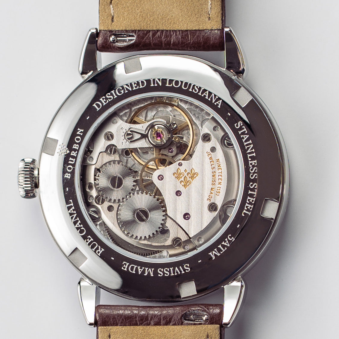 Bourbon Watch Company Rue Canal Watch