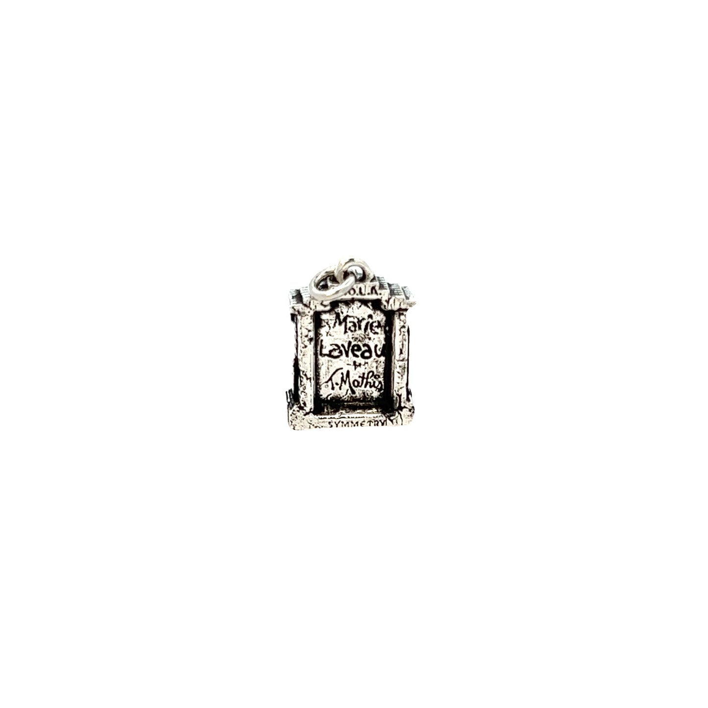 Tom Mathis Designs Petite Sterling Silver Marie Laveau Tomb Charm