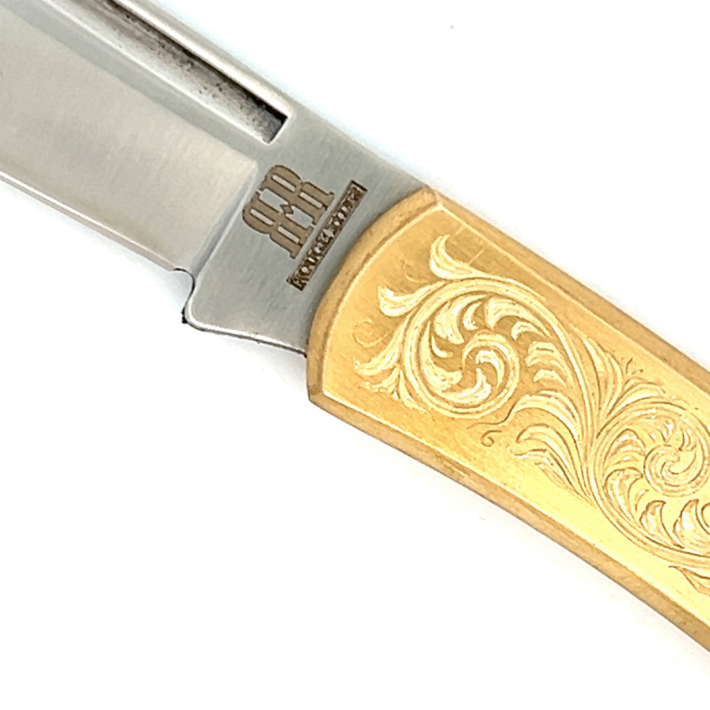 Hand-Engraved Rough Rider Pocket Knife