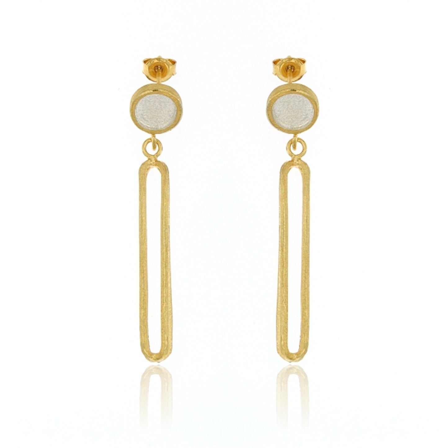 Mysterium Collection Vermeil Dot Drop Earrings