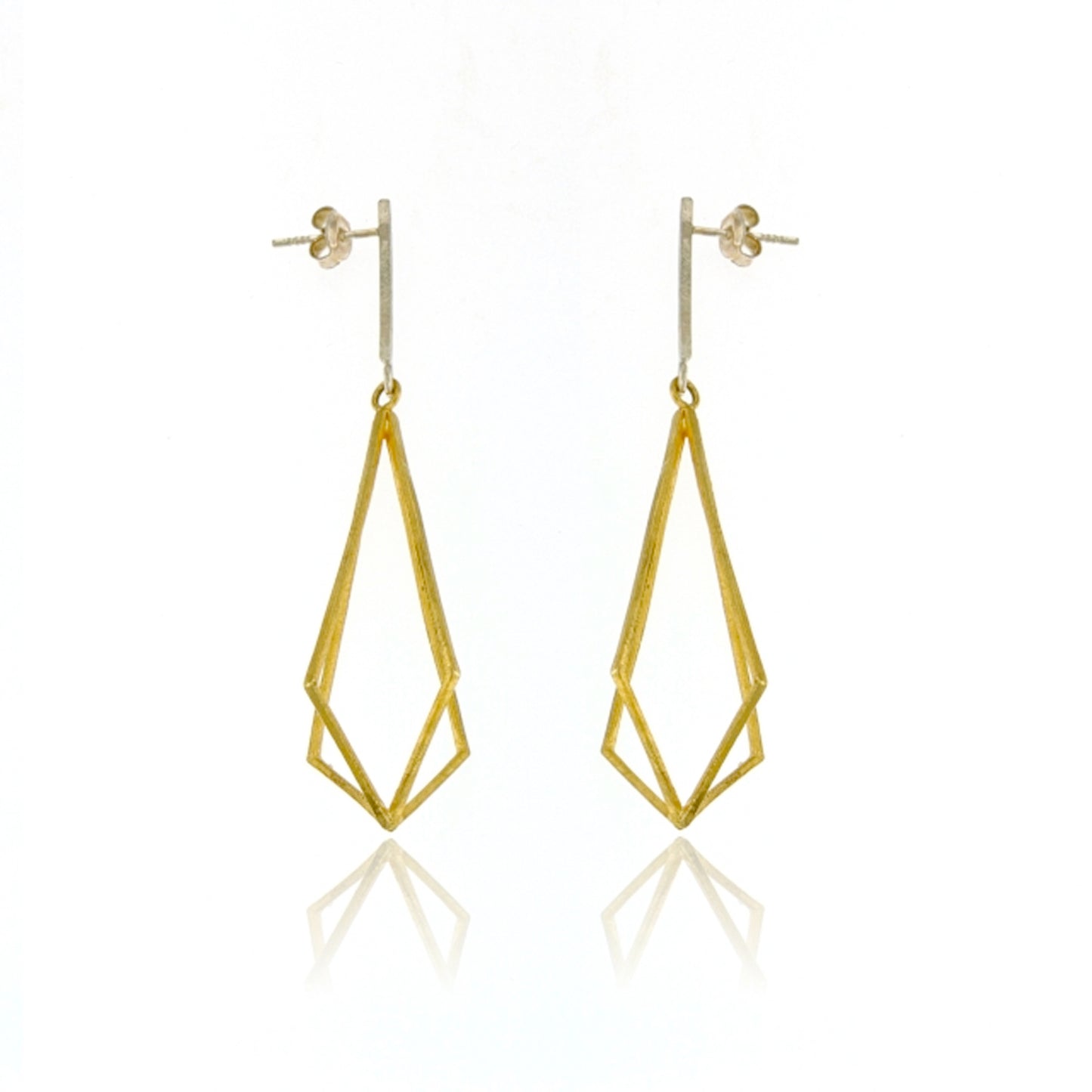 Mysterium Collection Sterling & Vermeil Kite Earrings