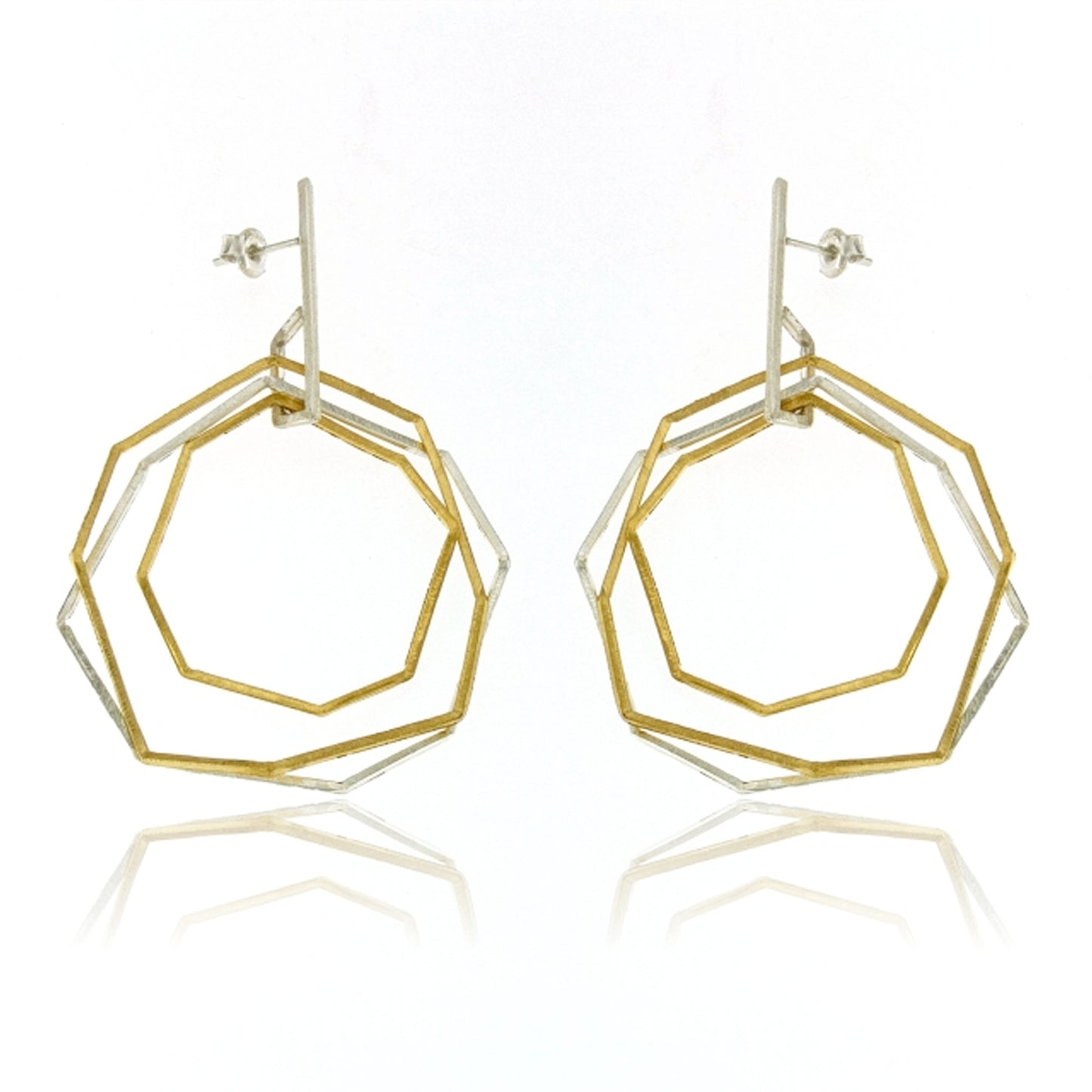 Mysterium Collection Vermeil Octagon Earrings