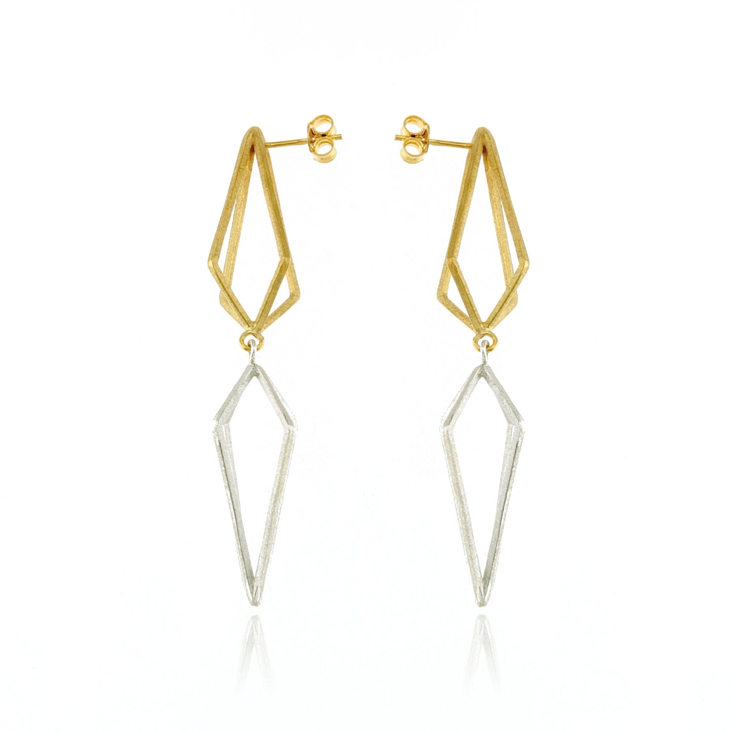 Mysterium Collection Sterling & Vermeil Kite Earrings