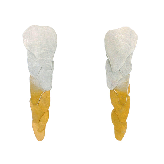 Mysterium Collection Sterling & Vermeil Cascading Petal Earrings