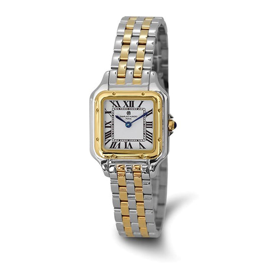Charles-Hubert Two-Tone 27mm Stainless Steel Quartz Watch