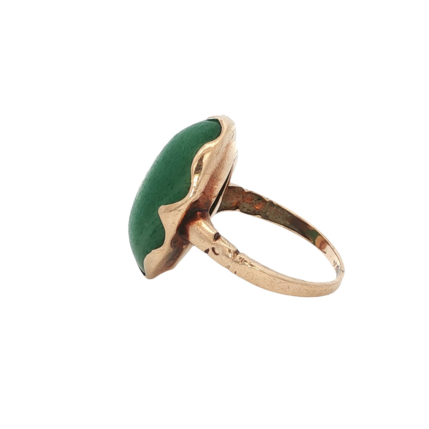 Estate Collection Jade Cabochon Ring