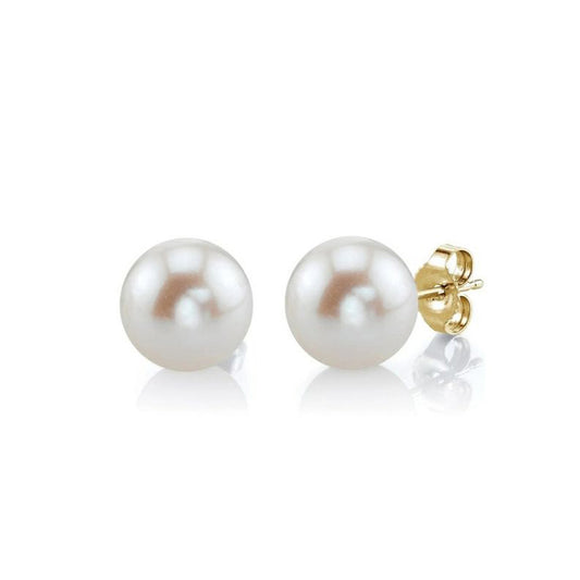 Akoya 8-8.5mm Cultured Pearl Earrings