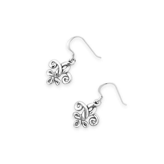Cristy Cali Fleur de Love Knot Dangle Earrings (sm)