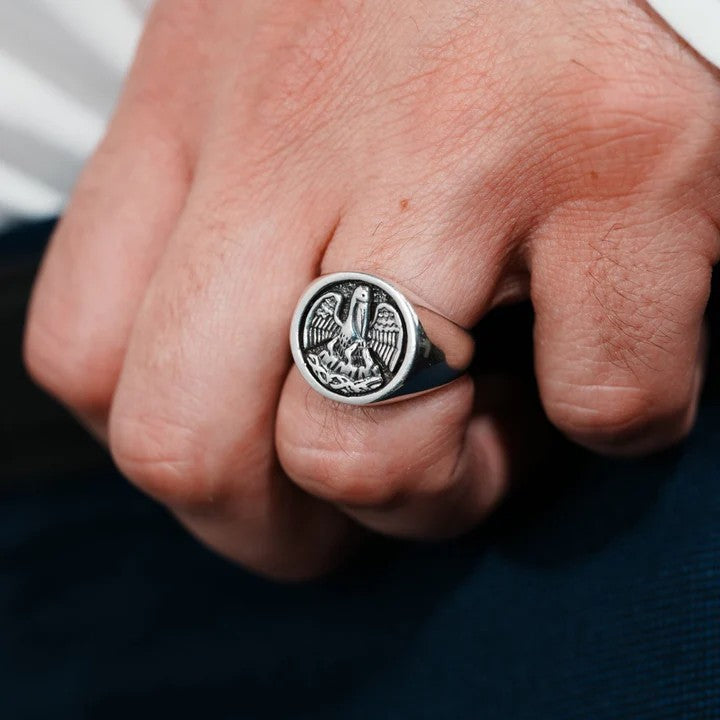 Cristy Cali Men's State Pelican Ring