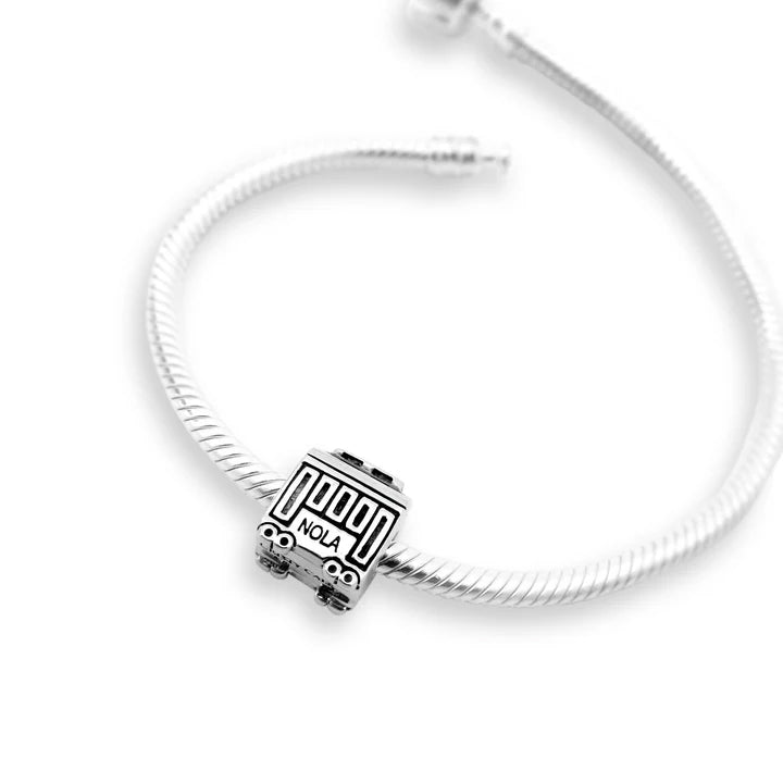 Cristy Cali St. Charles Ave Streetcar Bracelet Charm