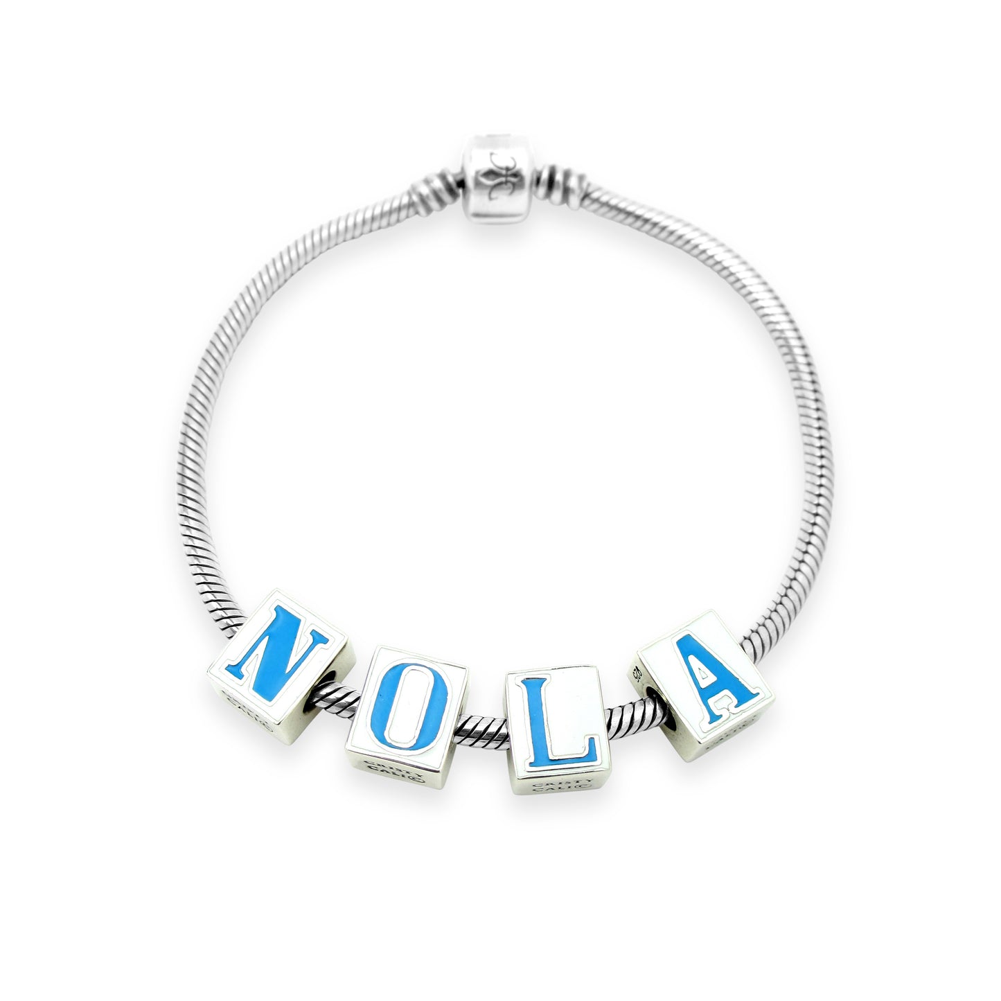 Cristy Cali NOLA Street Tile Charm Bracelet