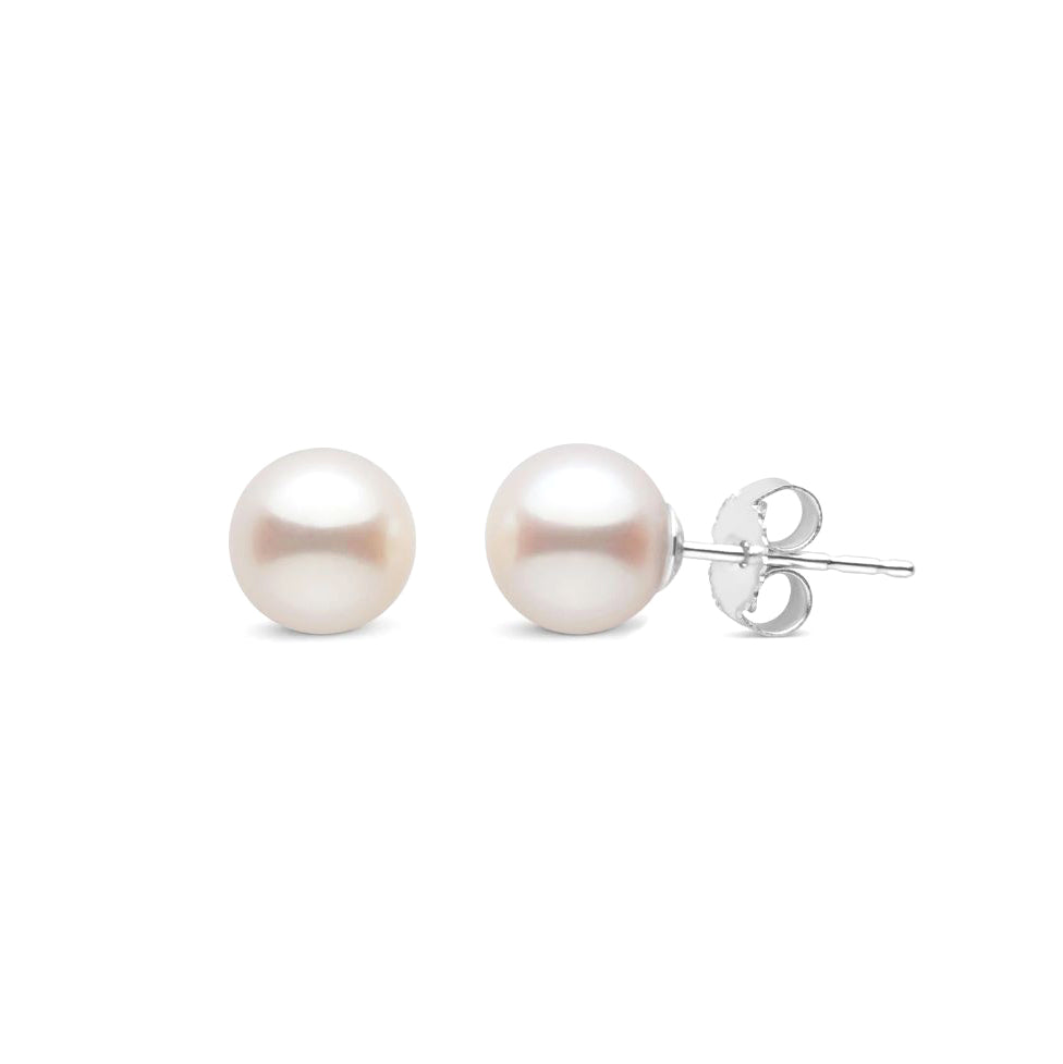 Akoya 7-7.5mm Cultured Pearl Earrings