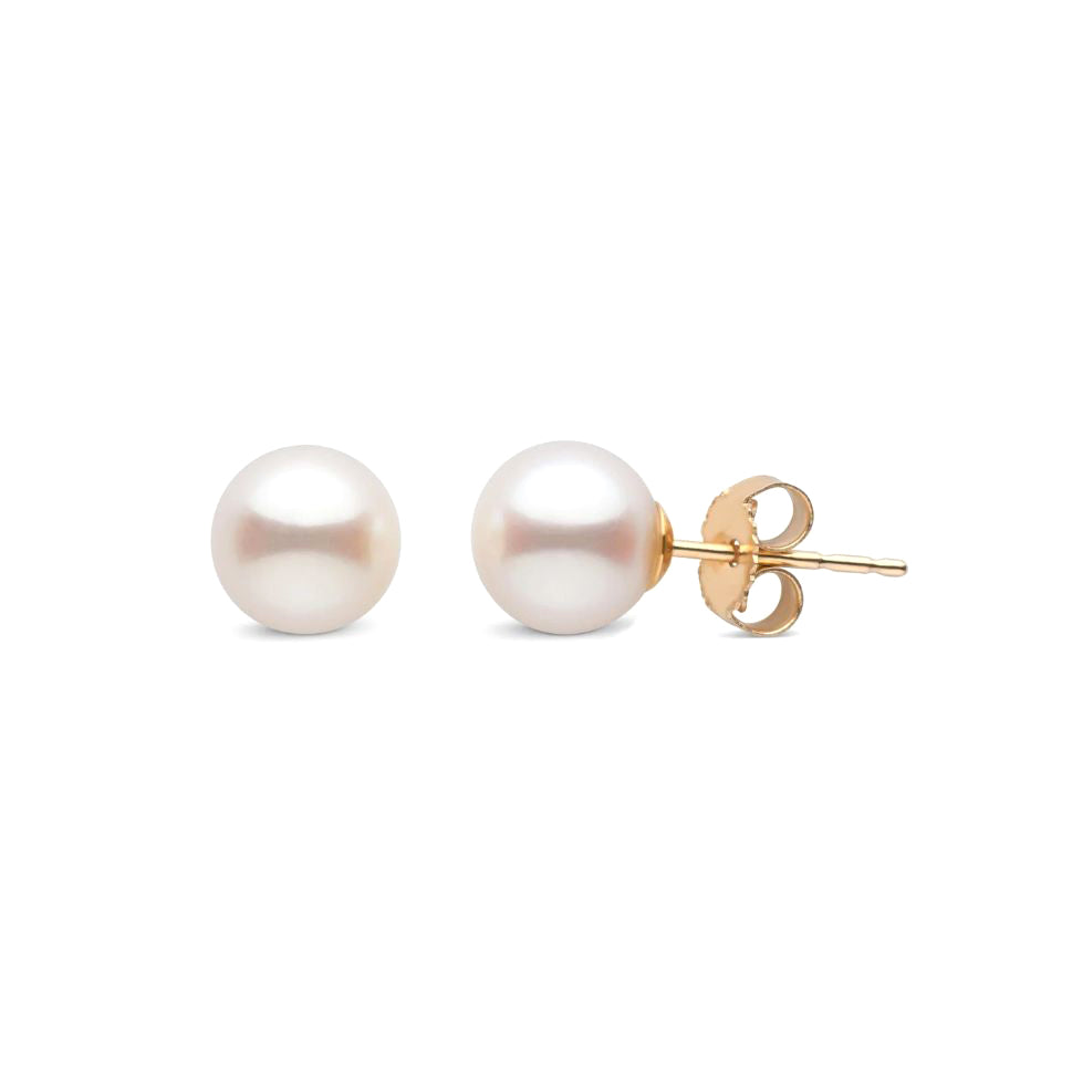 Akoya 7-7.5mm Cultured Pearl Earrings