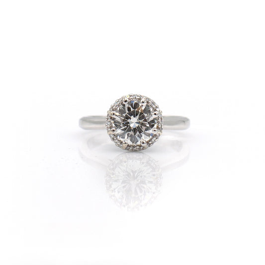 Tacori Platinum Diamond Engagement Ring