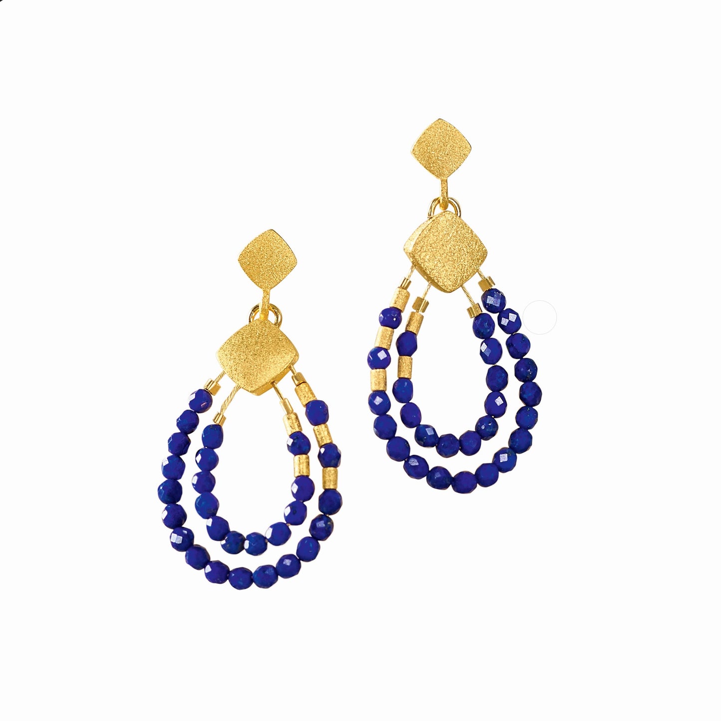 Bernd Wolf Collection "Climini" Lapis Earrings