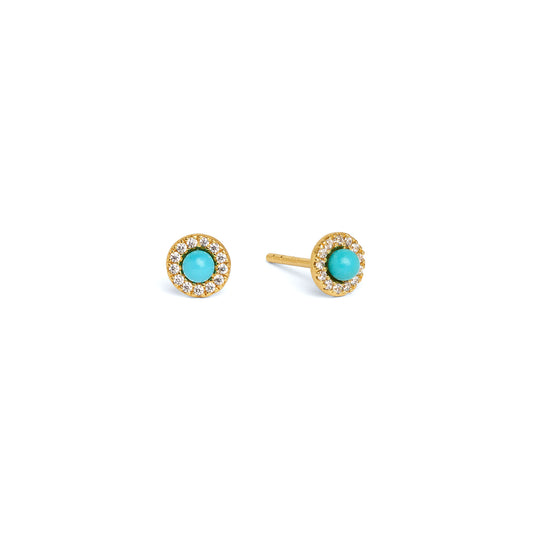 Bernd Wolf Collection "Arenia" Turquoise Earrings