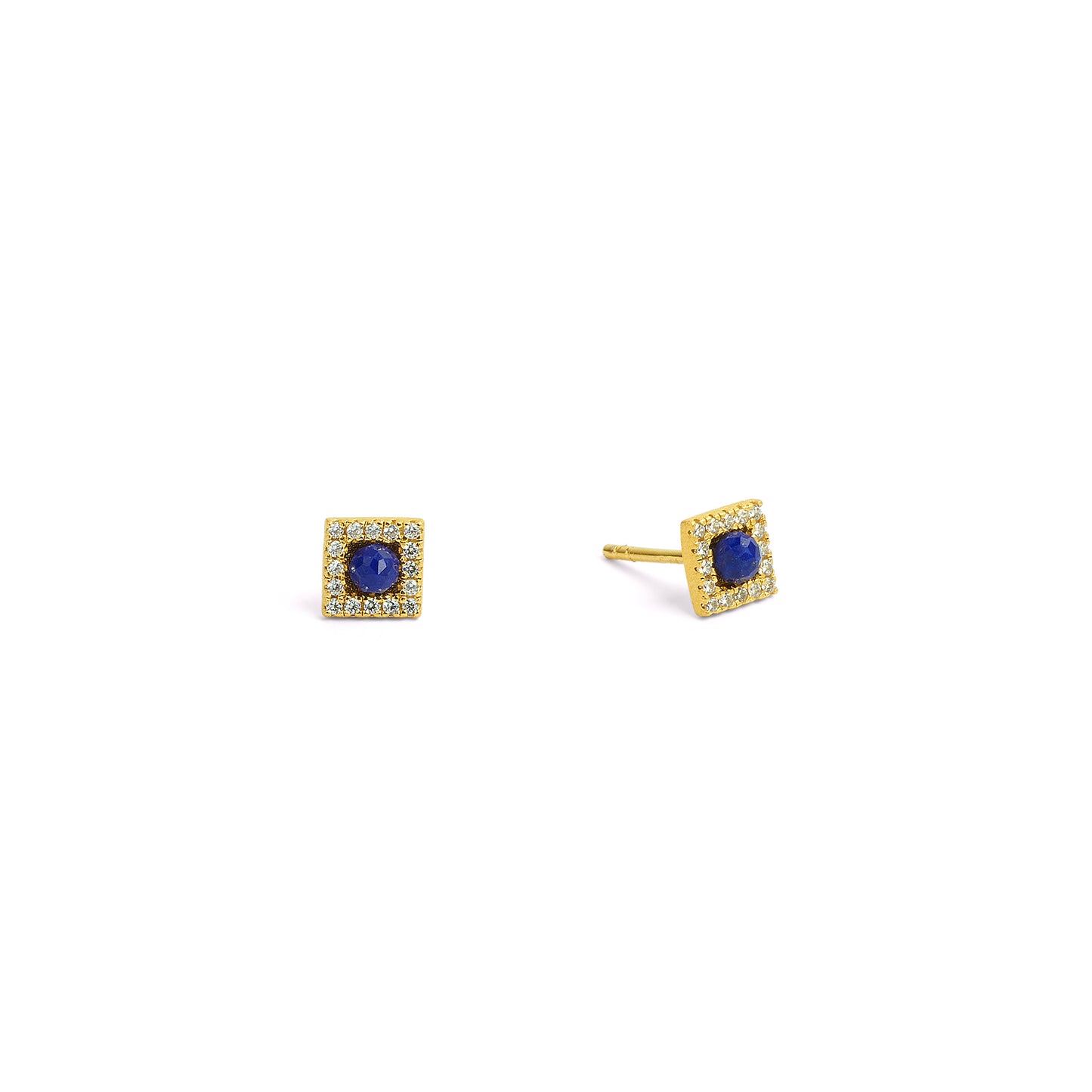 Bernd Wolf Collection "Abinia" Lapis Earrings
