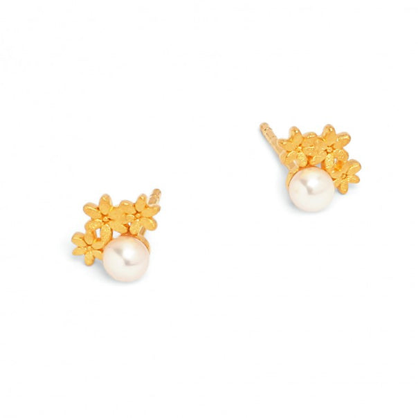 Bernd Wolf Collection "Triflores" Stud Earring