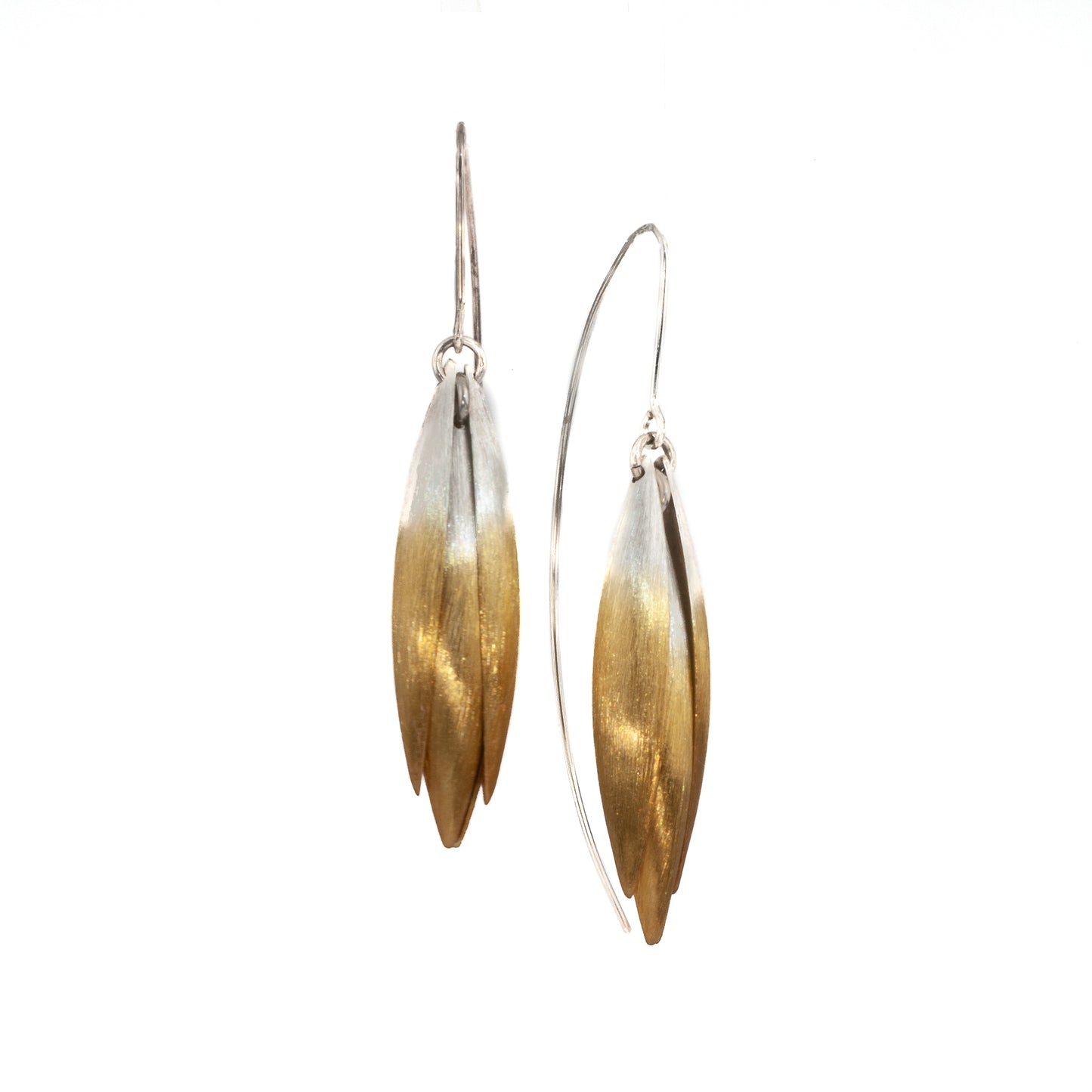 Mysterium Collection 2-Tone "Tulip" Earrings