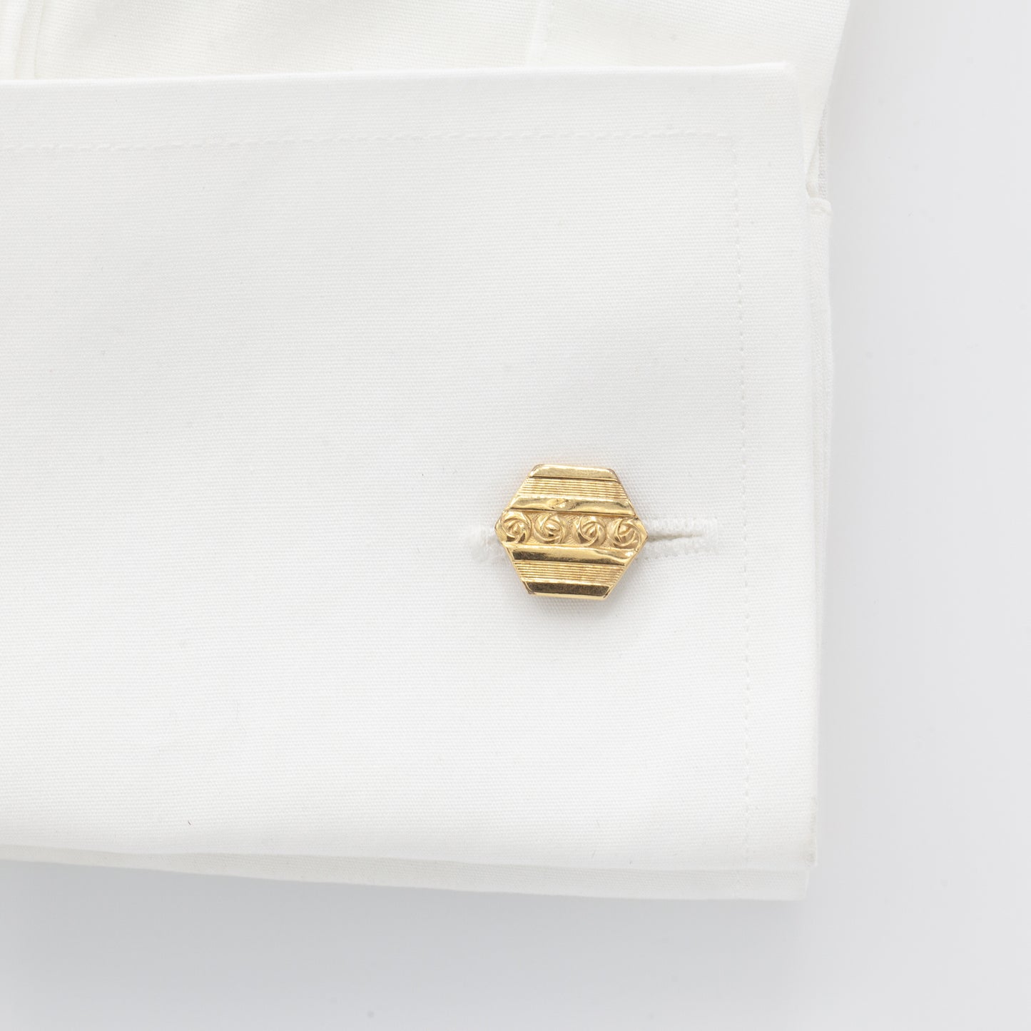 Estate Collection Antique Yellow Gold Cuff Links