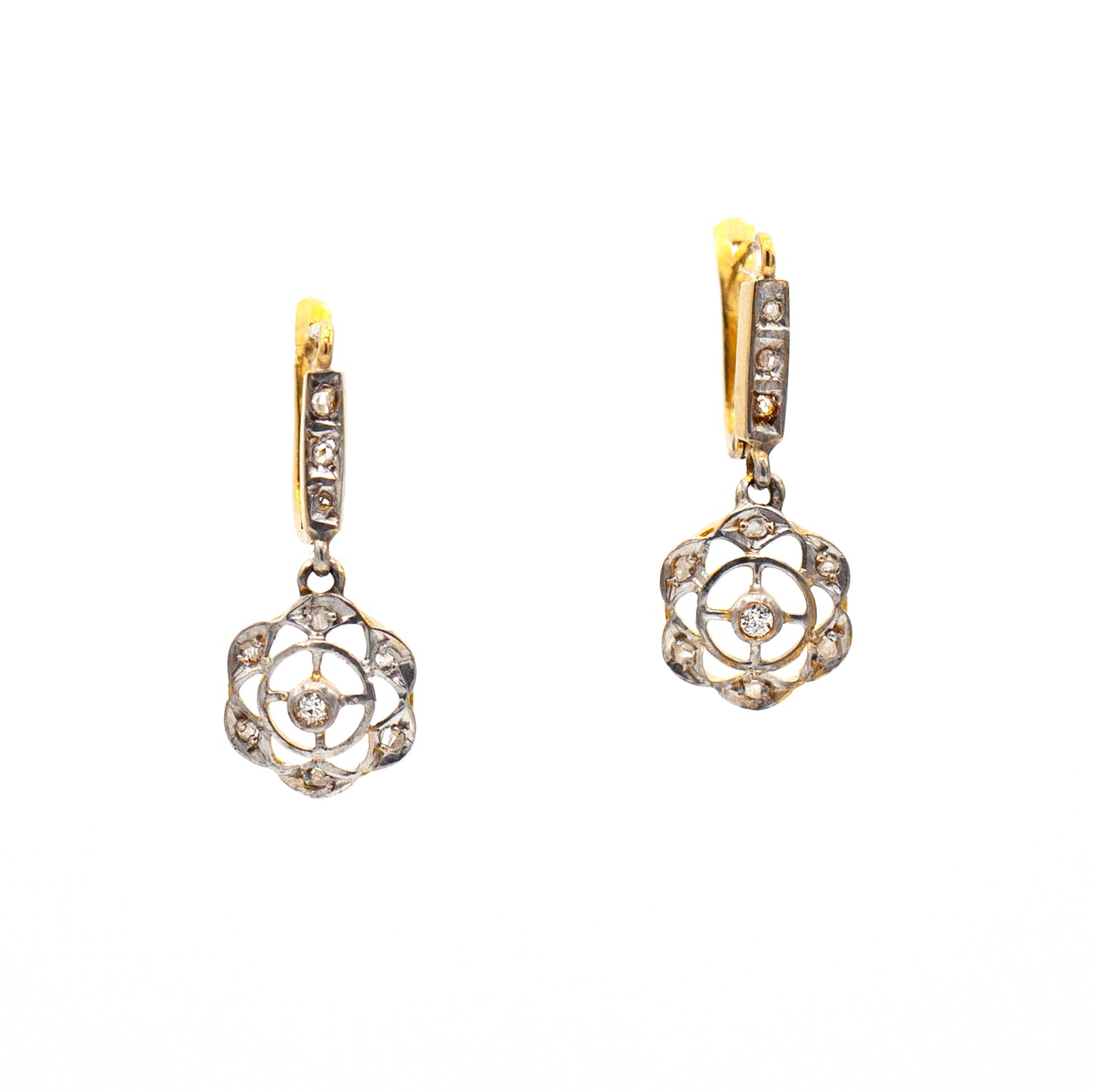 Estate Collection Art Deco Diamond Earrings