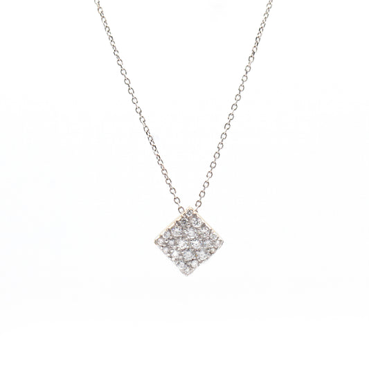 Estate Collection 18K Diamond Pendant