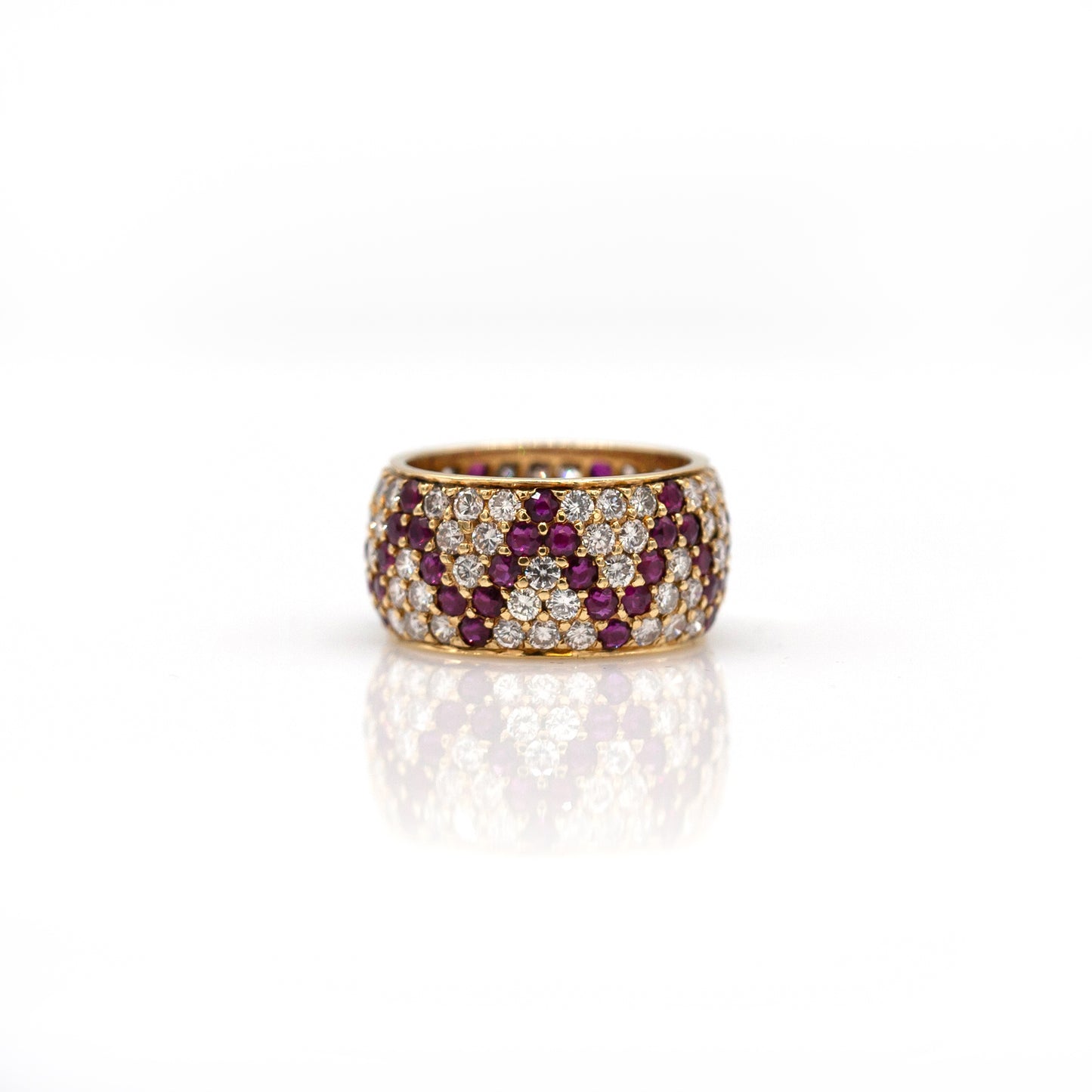 Estate Collection Diamond & Ruby Ring