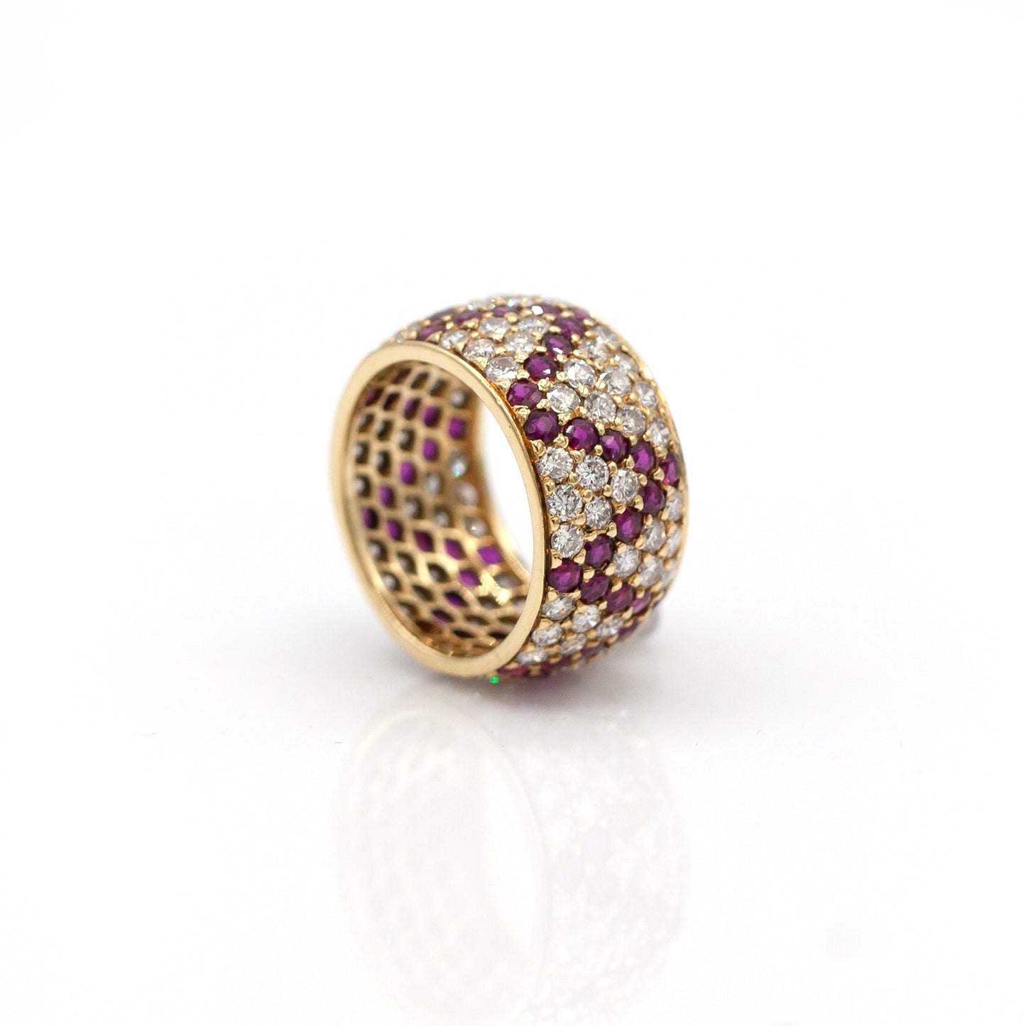 Estate Collection Diamond & Ruby Ring