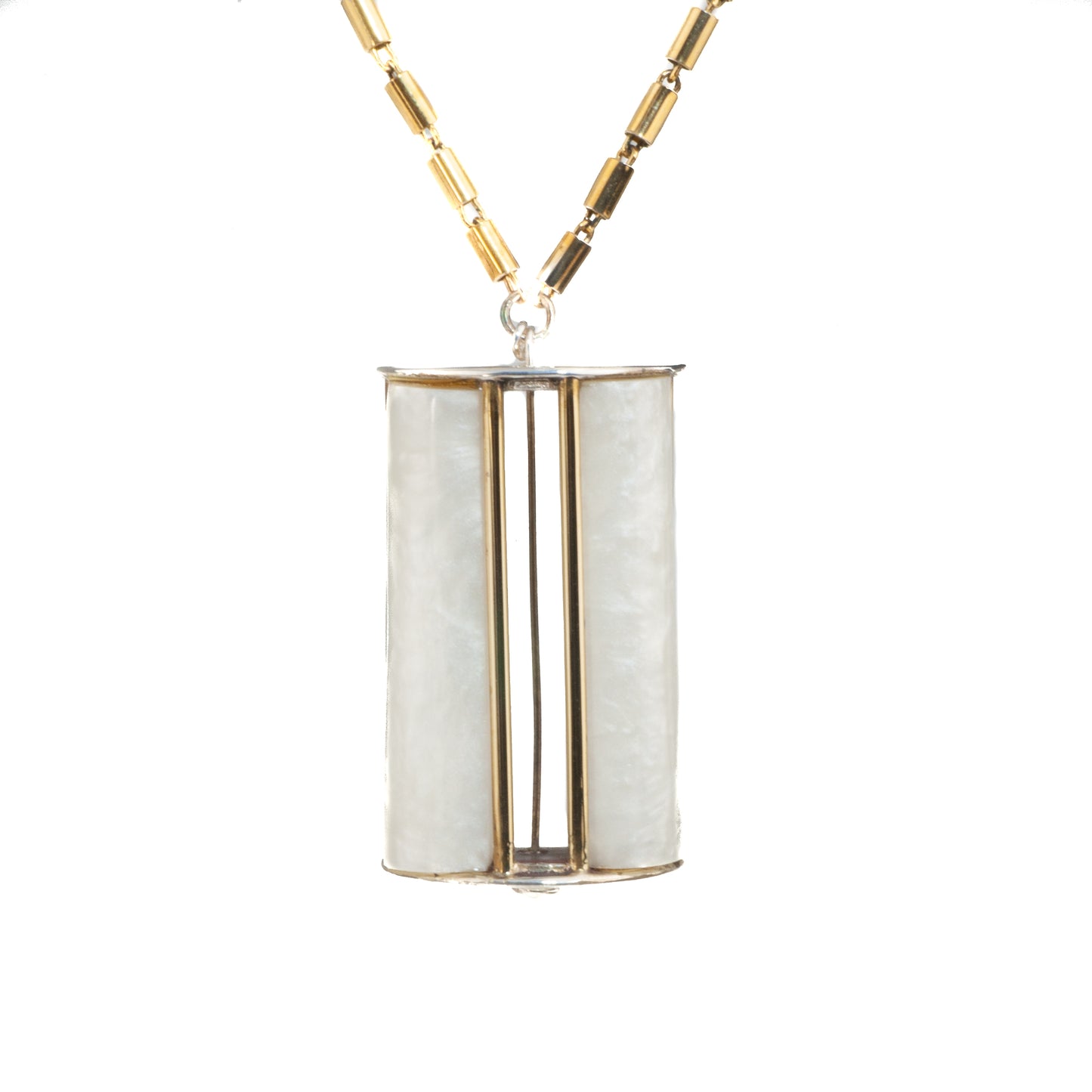 Tim Nelson Designs "Geo Frosted" Necklace