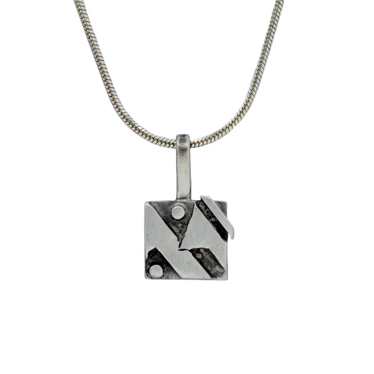 Vitrice McMurry Sterling Silver "Mini Deco" Necklace