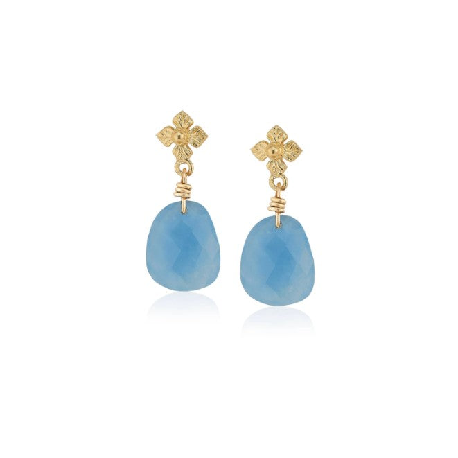 Anatoli Collection Aquamarine Earrings