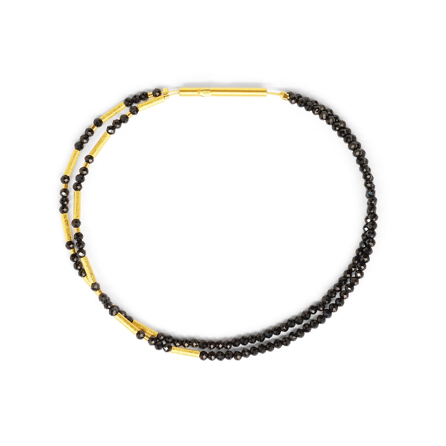 Bernd Wolf Collection "Clini" Black Spinel Bracelet