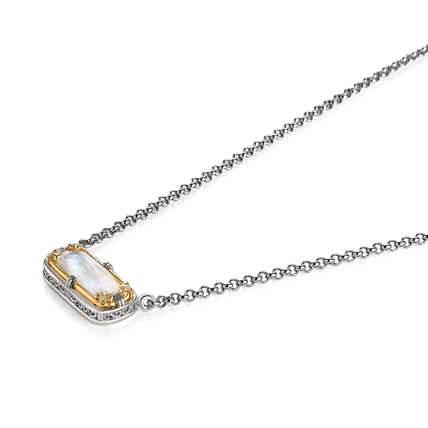 Anatoli Collection Mother of Pearl Necklace