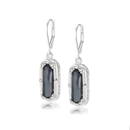 Anatoli Collection Hematite Earrings