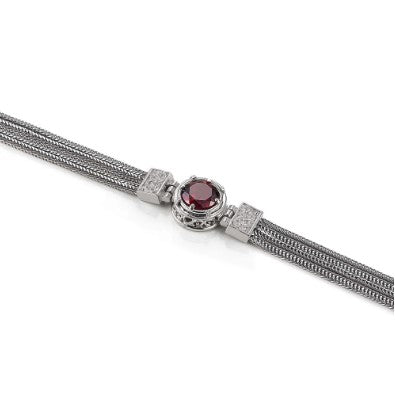 Anatoli Collection Garnet Bracelet