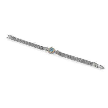 Anatoli Collection Blue Topaz Bracelet