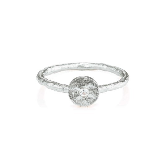Anatoli Collection Petite White Sapphire Ring