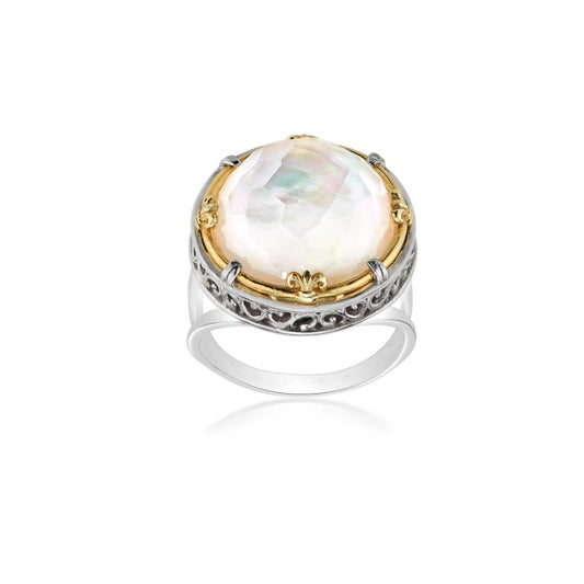 Anatoli Collection Mother of Pearl Ring (lg)