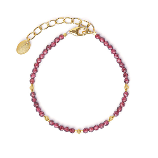 Bernd Wolf Collection "Indina" Garnet Bracelet