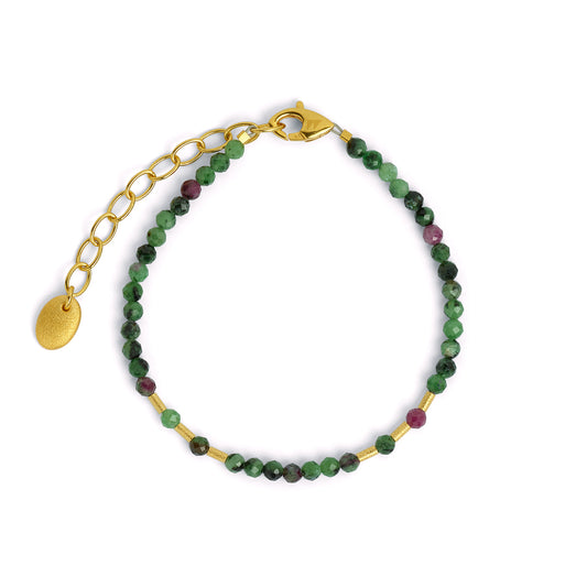 Bernd Wolf Collection "Cletra" Ruby Zoisite Bracelet