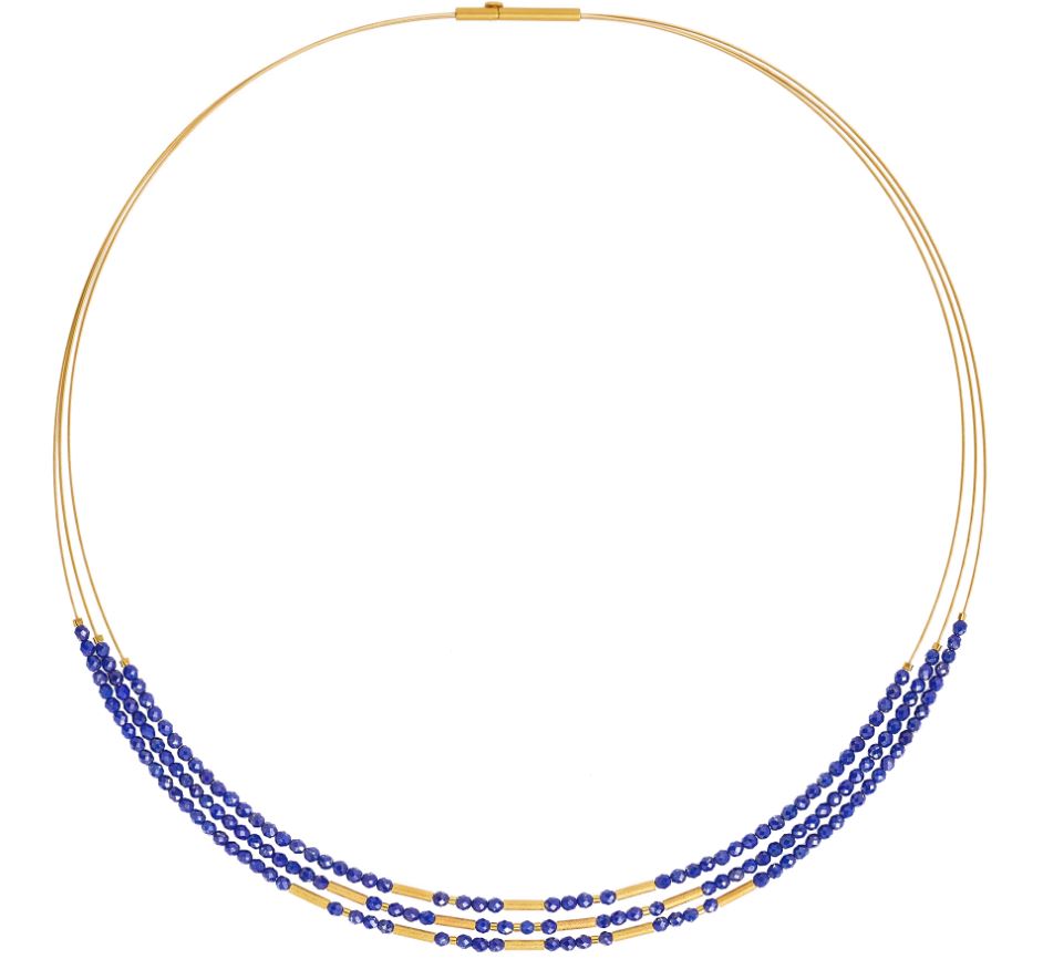 Bernd Wolf Collection "Clani" Lapis Necklace