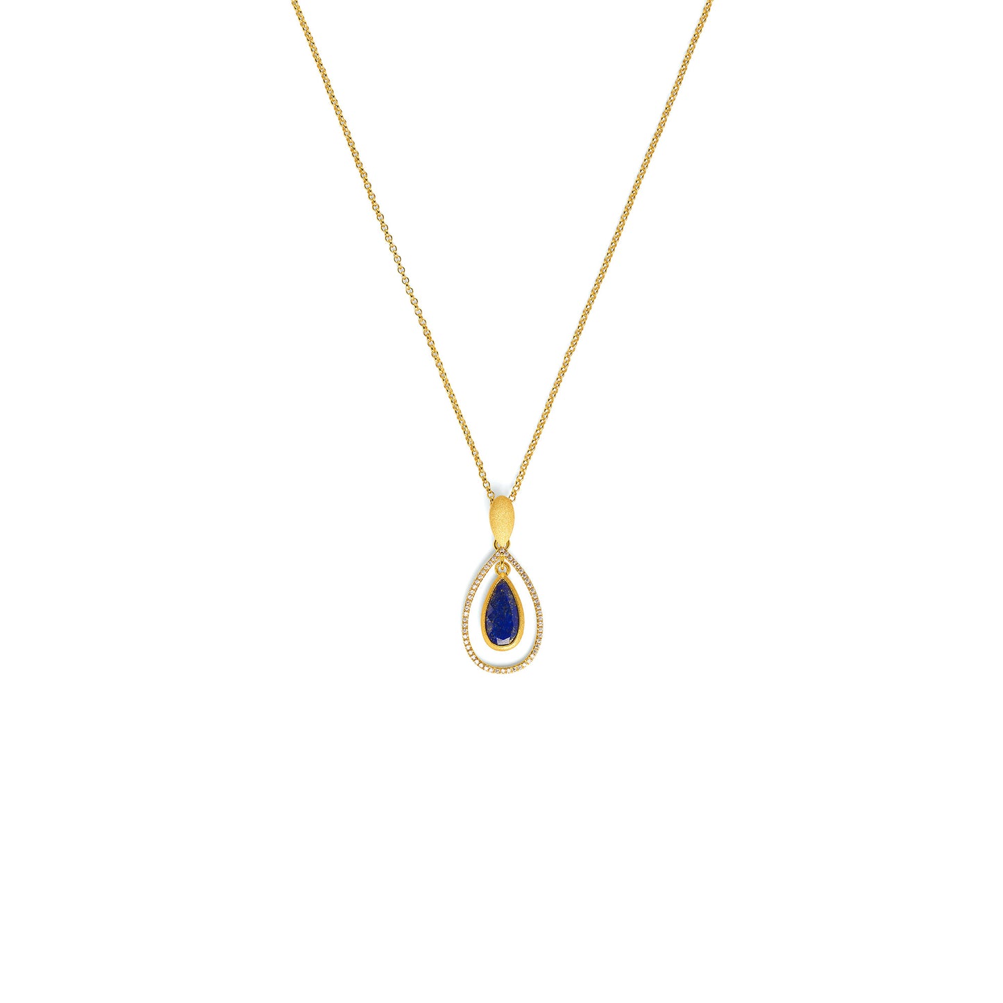 Bernd Wolf Collection "Venezia" Blue Lapis Necklace (Sm)