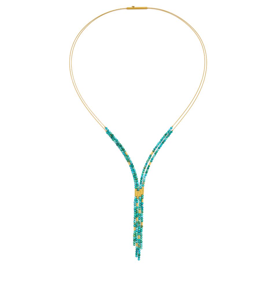 Bernd Wolf Collection "Yaneki" Turquoise Necklace