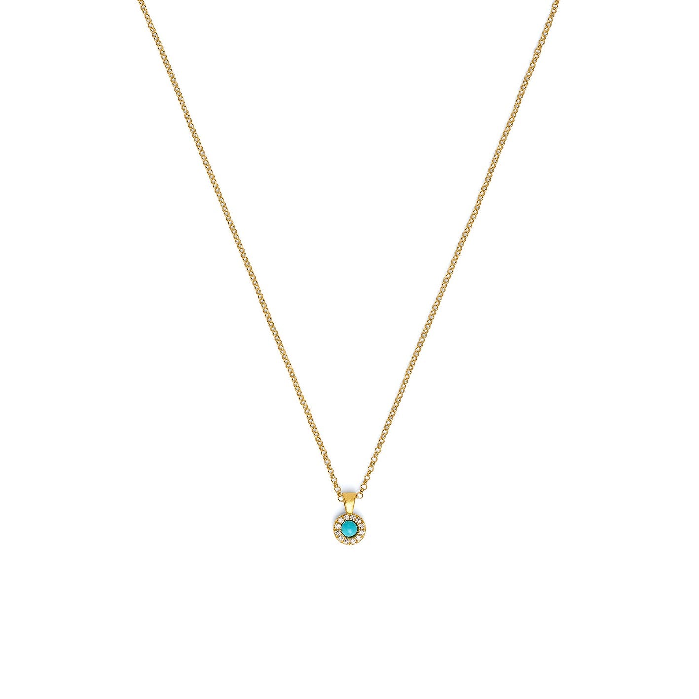 Bernd Wolf Collection "Arenia" Turquoise & CZ Necklace