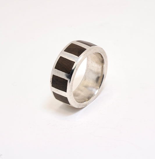 Tim & Mabel Ebony Doors Ring