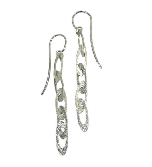 Mysterium Collection Open Link Sterling Earrings
