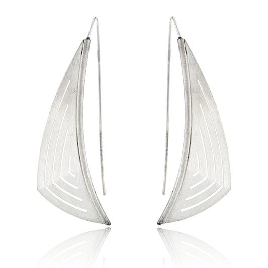 Mysterium Collection Sterling Sail Earrings