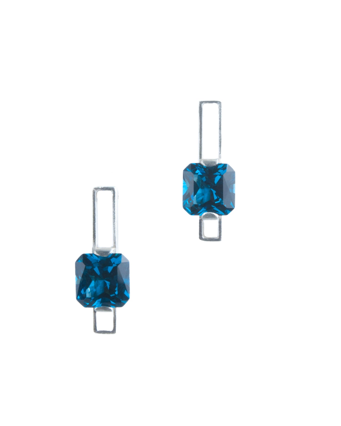 Mysterium Collection London Blue Spinel Earrings