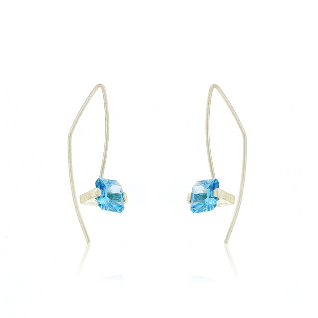 Mysterium Collection Blue Spinel Earrings